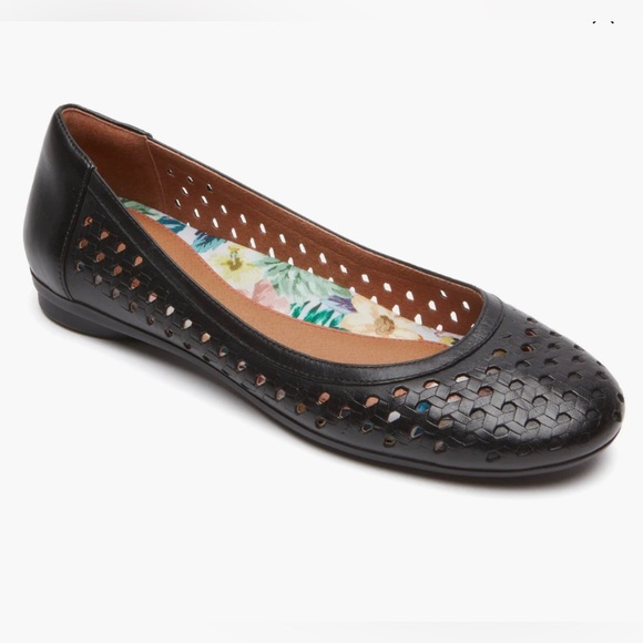 NEW Sz 7W Cobb Hill Women's Maiika Woven Flat - Picture 2 of 10